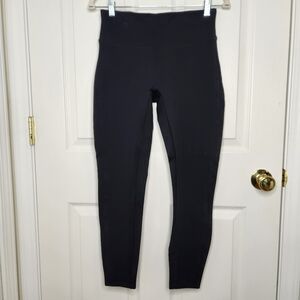 SPANX Thick Black Leggings Size Small